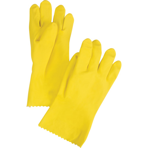 ChemStop Gloves, Size Small/7, 12" L, Latex, Flock-Lined Inner Lining, 16-mil St. Lawrence Industrial & Safety Supply