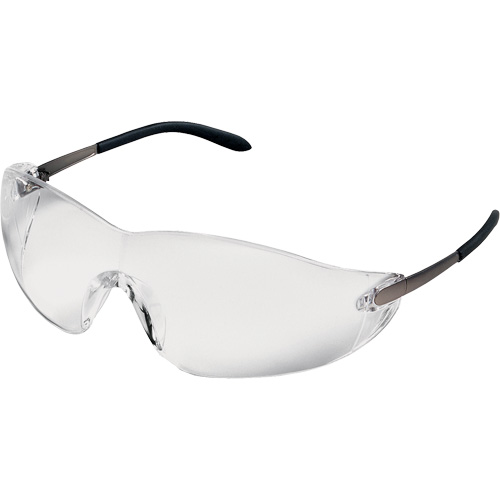 Blackjack&reg; Safety Glasses, Clear Lens, Anti-Scratch, ANSI Z87+/Meets/Exceeds CSA Z94.3 St. Lawrence Industrial & Safety Supply