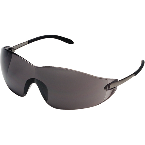 Lunettes de s&eacute;curit&eacute; Blackjack, Lentille Grise/fum&eacute;e, Anti-&eacute;gratignures, ANSI Z87+/R&eacute;pond ou surpasse la norme CSA Z94.3 St. Lawrence Industrial & Safety Supply