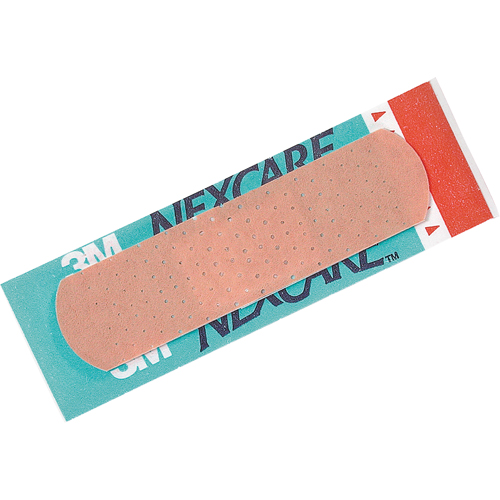 Nexcare Comfort Strips, Rectangular/Square, 3", Fabric, Sterile St. Lawrence Industrial & Safety Supply