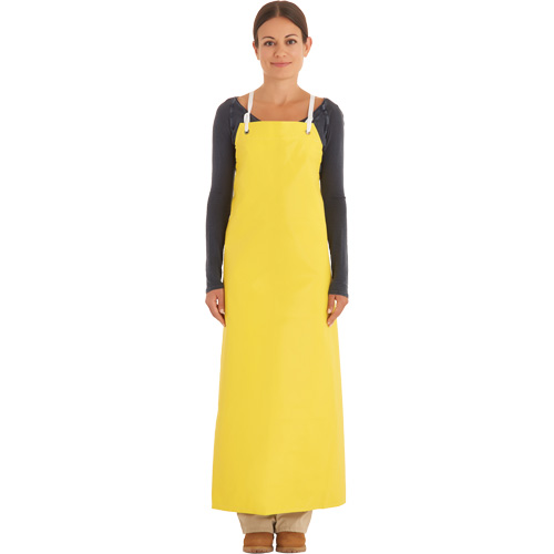 Tablier robuste renforc&eacute;, N&eacute;opr&egrave;ne, 45" lo x 35" la, Jaune St. Lawrence Industrial & Safety Supply