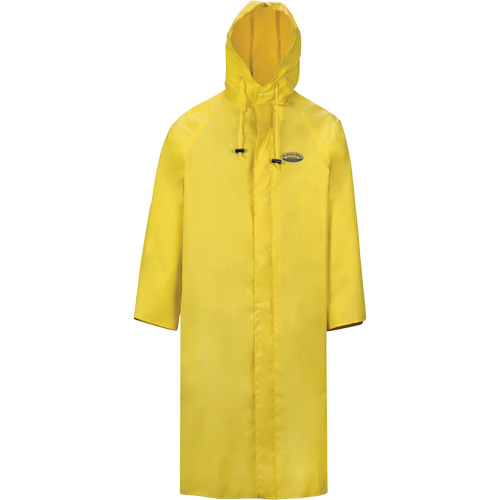 Hurricane Flame Retardant/Oil Resistant Rain Suits - 48" Coat, 5X-Large, Yellow St. Lawrence Industrial & Safety Supply