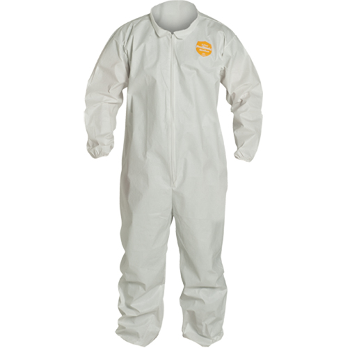 ProShield&reg; 60 Coveralls, Small, White, Microporous St. Lawrence Industrial & Safety Supply