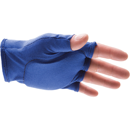 Doublures antichocs pour gants sans doigts, main droite, 6/T-petit, Paume en Synth&eacute;tique, Poignet &agrave; enfiler St. Lawrence Industrial & Safety Supply