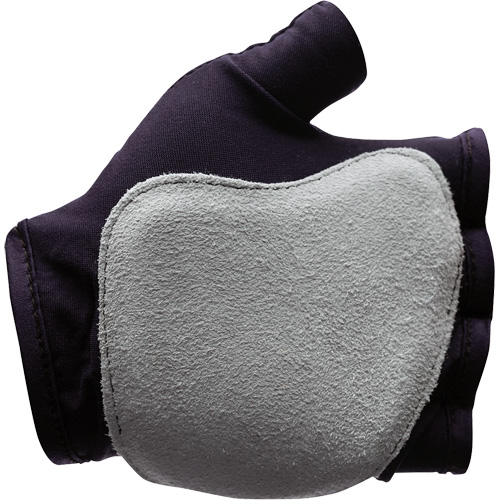 Gants antichocs sans doigts, main droite, T-petit, Paume en Cuir refendu, Poignet &agrave; enfiler St. Lawrence Industrial & Safety Supply