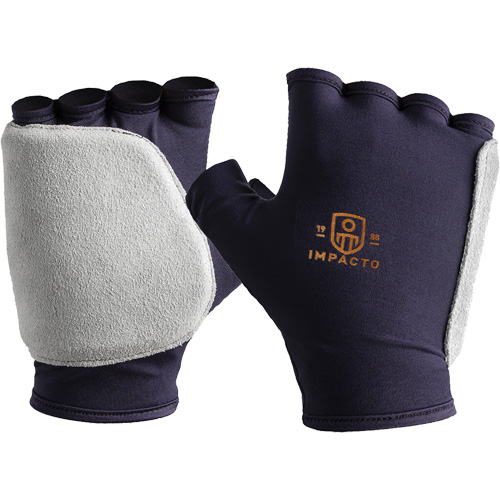 Enveloppe protectrice pour gant droit contre les impacts lat&eacute;raux et de la paume, T-petit, Paume en Cuir fleur, Poignet &agrave; enfiler St. Lawrence Industrial & Safety Supply