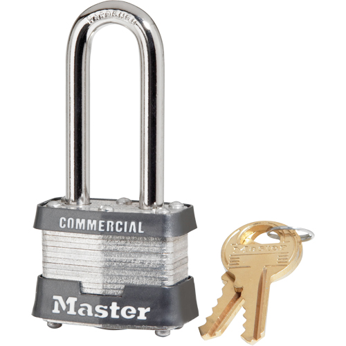 Cadenas &agrave; goupilles, Cl&eacute;s identiques, Acier lamin&eacute;, Largeur de 1-9/16" St. Lawrence Industrial & Safety Supply
