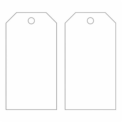 &eacute;tiquettes vierges autoplastifiantes pour la pr&eacute;vention des accidents, M&eacute;tal, 3" la x 5-3/4" h St. Lawrence Industrial & Safety Supply