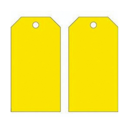 &eacute;tiquettes vierges autoplastifiantes pour la pr&eacute;vention des accidents, M&eacute;tal, 3" la x 5-3/4" h St. Lawrence Industrial & Safety Supply