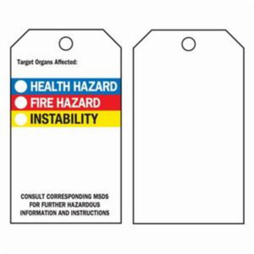 &eacute;tiquettes du droit &agrave; l'information, Polyester, 3" la x 5-3/4" h, Anglais St. Lawrence Industrial & Safety Supply