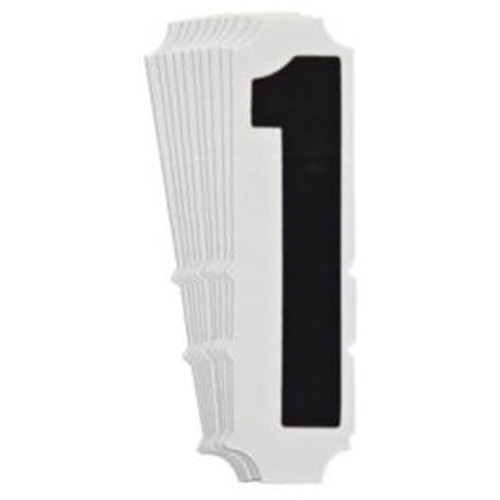 &eacute;tiquettes de lettres et chiffres gothiques individuels Quick-Align, 1, 4" h, Noir St. Lawrence Industrial & Safety Supply