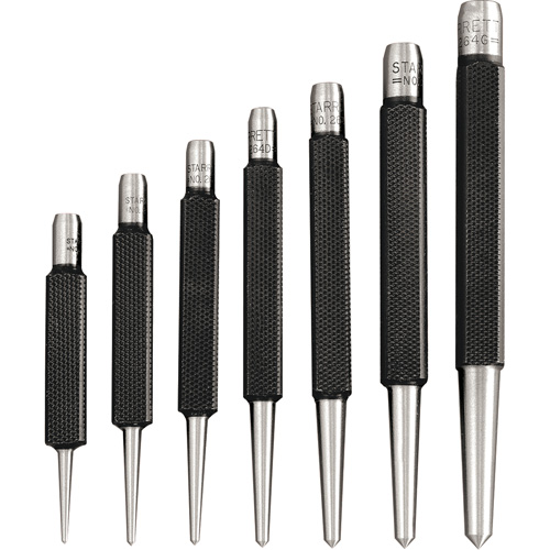 7-Piece Centre Punches With Square Shank St. Lawrence Industrial & Safety Supply