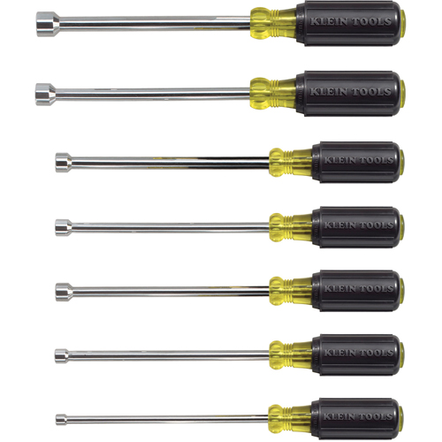 Cushion-Grip Nut Driver Set with 6" Shafts, 7 Pcs., Non Magnetic, Imperial St. Lawrence Industrial & Safety Supply