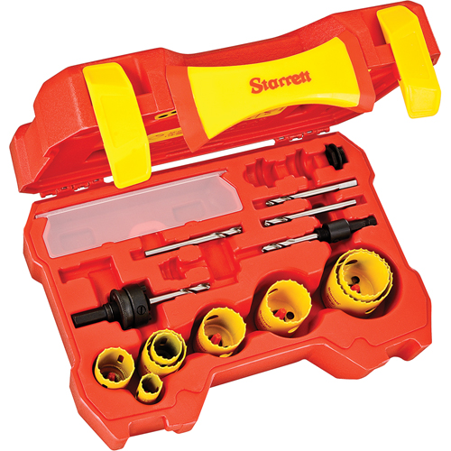 Locksmith's Hole Saw Kits, 14 Pieces St. Lawrence Industrial & Safety Supply
