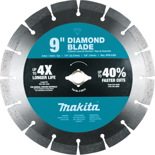 Lame diamant &agrave; bordure segment&eacute;e St. Lawrence Industrial & Safety Supply
