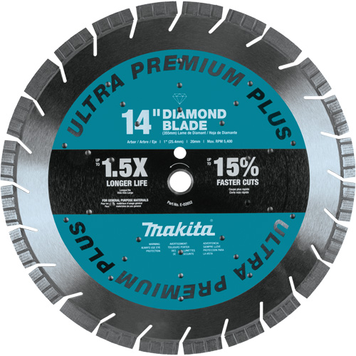 Lame diamant &agrave; bordure segment&eacute;e Ultra-Premium Plus St. Lawrence Industrial & Safety Supply