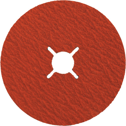 Disque en fibre Cerabond X, C&eacute;ramique, 24, 4-1/2" Dia x 7/8" Arbre St. Lawrence Industrial & Safety Supply