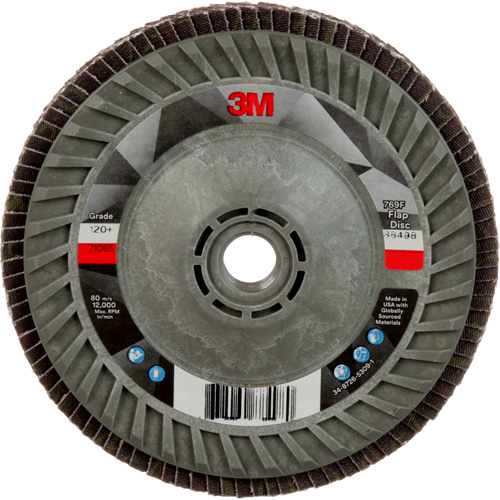 769F Quick Change Flap Disc, 5" x 5/8"-11, Type 29, 120+ Grit, Ceramic St. Lawrence Industrial & Safety Supply