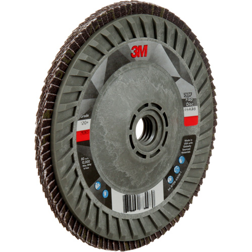 769F Quick Change Flap Disc, 5" x 5/8"-11, Type 29, 120+ Grit, Ceramic St. Lawrence Industrial & Safety Supply
