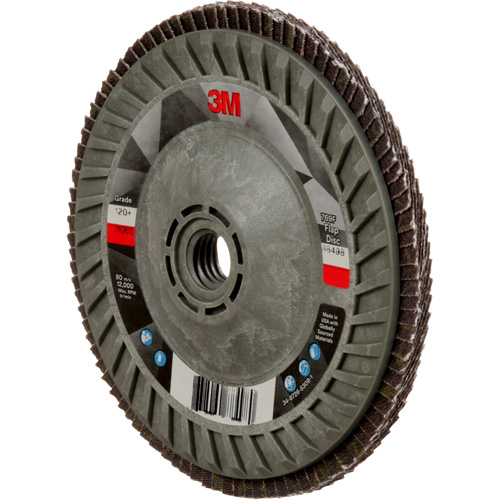 769F Quick Change Flap Disc, 5" x 5/8"-11, Type 29, 120+ Grit, Ceramic St. Lawrence Industrial & Safety Supply