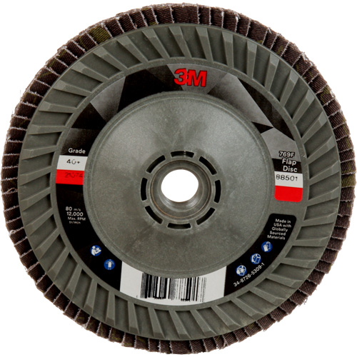 769F Quick Change Flap Disc, 5" x 5/8"-11, Type 29, 40+ Grit, Ceramic St. Lawrence Industrial & Safety Supply