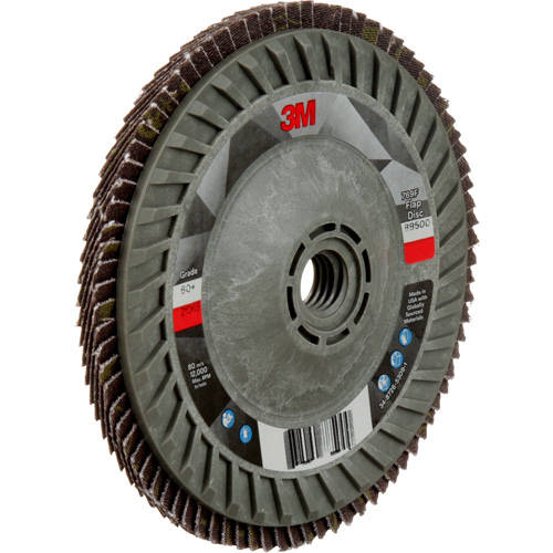 769F Quick Change Flap Disc, 5" x 5/8"-11, Type 29, 60+ Grit, Ceramic St. Lawrence Industrial & Safety Supply