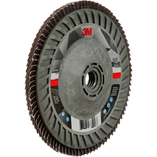 769F Quick Change Flap Disc, 5" x 5/8"-11, Type 29, 80+ Grit, Ceramic St. Lawrence Industrial & Safety Supply