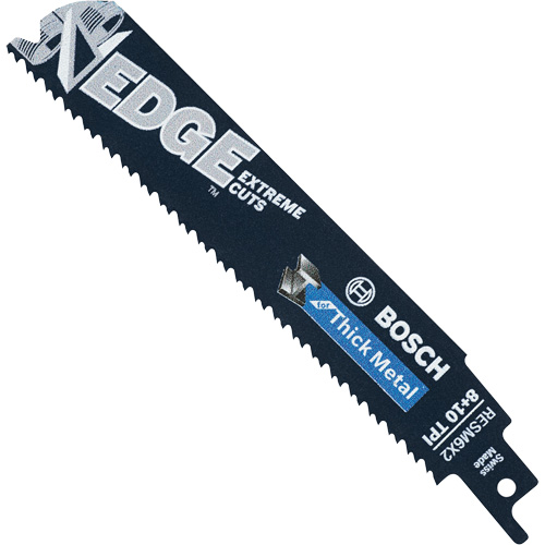 Lames de scie alternative Edge, Bim&eacute;tal, 8/10 Dents par pouce, 6" lo St. Lawrence Industrial & Safety Supply