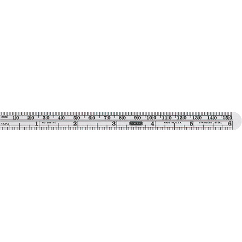 R&egrave;gle flexible de pr&eacute;cision &eacute;conomique, 6-1/2" lo, Acier St. Lawrence Industrial & Safety Supply