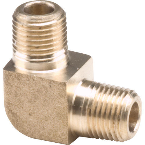 Coudes de tuyau 90° m&acirc;le, 1/4" x 1/8" dia., Laiton St. Lawrence Industrial & Safety Supply