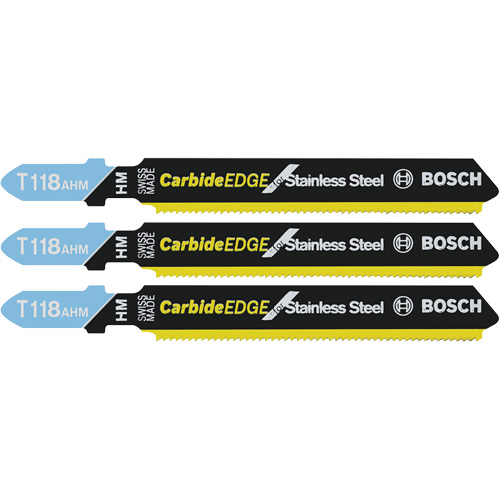 Lames de scie sauteuse d'expert pour tout usage, Carbure, Tige en T, 3-1/4" lo St. Lawrence Industrial & Safety Supply
