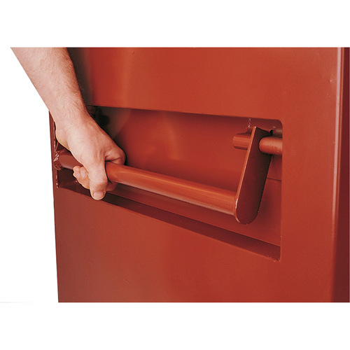 Armoire &agrave; tablettes Jobsite, Acier, 47,5 pi³, Rouge St. Lawrence Industrial & Safety Supply