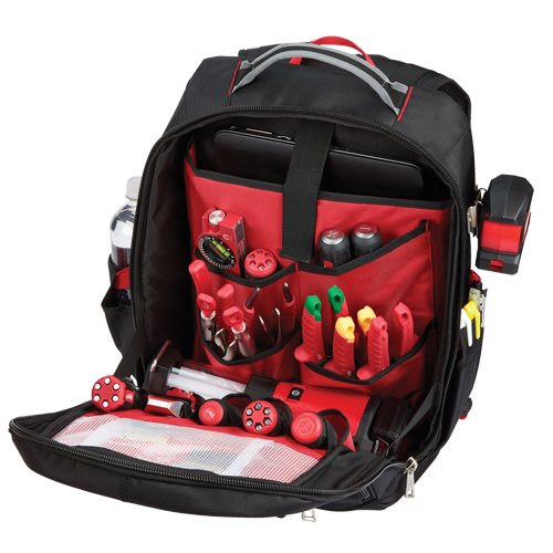 Sac &agrave; dos &agrave; profil bas, 10" lo x 12" la, Noir, Balistique St. Lawrence Industrial & Safety Supply