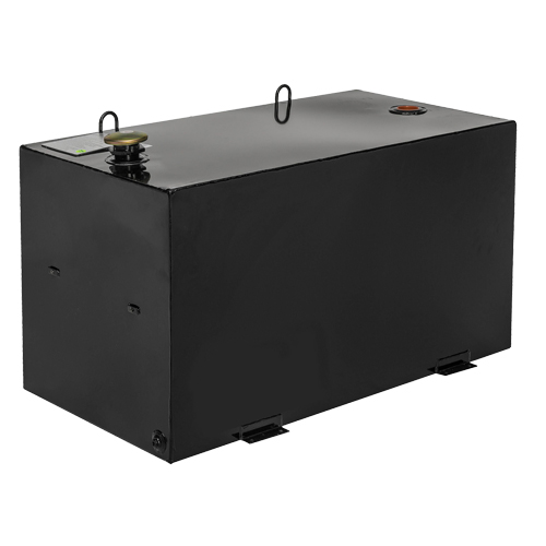 Steel Fuel Transfer Tank, Steel, 100 Gal. Capacity, Black St. Lawrence Industrial & Safety Supply