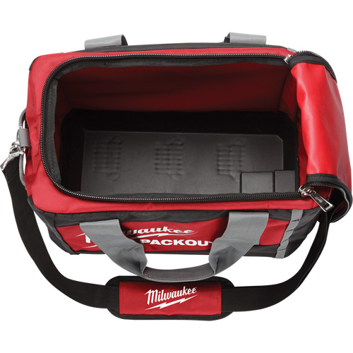 Sacs &agrave; outils Packout, Nylon balistique, 2 pochettes, Noir/Rouge St. Lawrence Industrial & Safety Supply