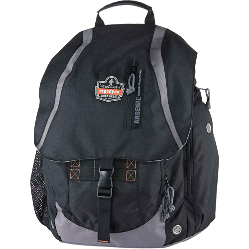 Sac &agrave; dos pour outils 5143 Arsenal, 15" lo x 8" la, Noir, Polyester St. Lawrence Industrial & Safety Supply