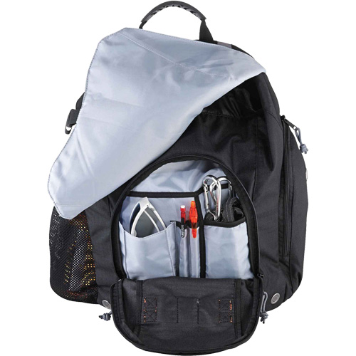 Sac &agrave; dos pour outils 5143 Arsenal, 15" lo x 8" la, Noir, Polyester St. Lawrence Industrial & Safety Supply