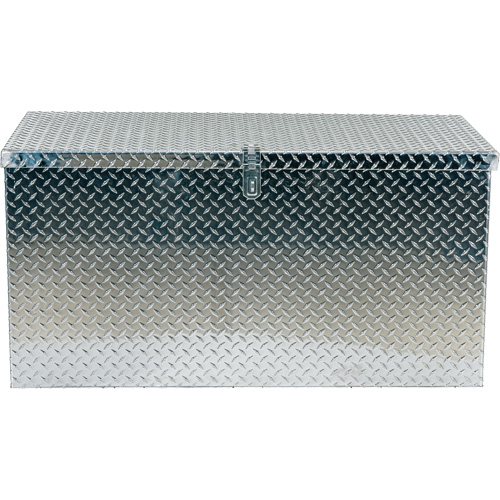 Boîte &agrave; outils portative en t&ocirc;le larm&eacute;e d'aluminium, 25-1/16" P x 49-1/4" la x 24" h, Argent St. Lawrence Industrial & Safety Supply