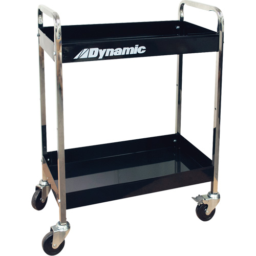 Chariot utilitaire, 2 tiers, 30" x 36" x 16" St. Lawrence Industrial & Safety Supply