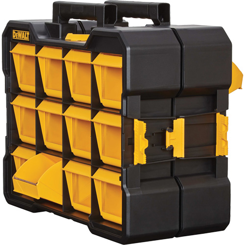 Organisateur Flip-Bin, 3-7/8" la x 17-3/4" p x 13-7/8" h, Noir/Jaune St. Lawrence Industrial & Safety Supply