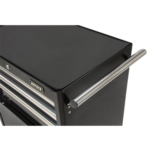 Chariot &agrave; outils industriel, 3 tiroirs, 29-4/5" la x 21-1/5" p x 38-4/5" h, Noir St. Lawrence Industrial & Safety Supply