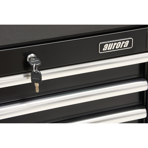 Chariot &agrave; outils industriel, 3 tiroirs, 29-4/5" la x 21-1/5" p x 38-4/5" h, Noir St. Lawrence Industrial & Safety Supply