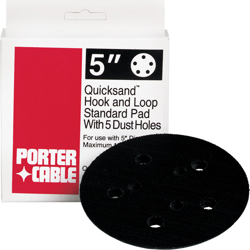 Patin de ponçage standard Quicksand, dia 5" St. Lawrence Industrial & Safety Supply