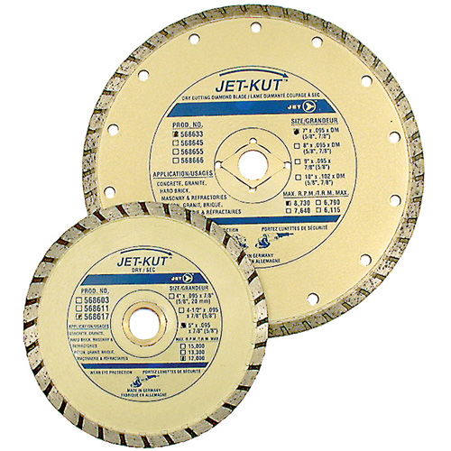 Lame diamant Turbo de premi&egrave;re qualit&eacute; JET-KUT St. Lawrence Industrial & Safety Supply