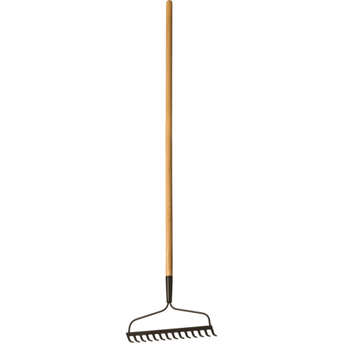 Bow Rake, Wood Handle, 51" L, 14" Blade, 14 Tines St. Lawrence Industrial & Safety Supply