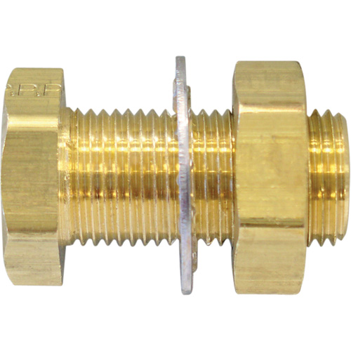 Anchor Coupling, Brass, 3/8" Dia. St. Lawrence Industrial & Safety Supply
