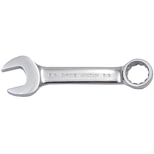 Cl&eacute; mixte courte enti&egrave;rement polie, 12 pans, 3/8", Fini Chrome St. Lawrence Industrial & Safety Supply