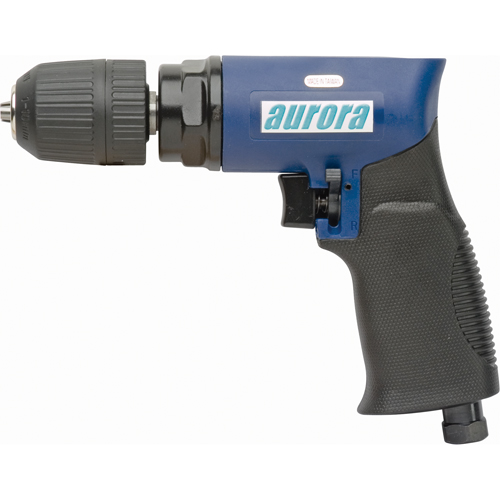 Perceuses r&eacute;versibles pneumatiques 3/8", 4 pi³/min, 1/4" NPT, 88 dBA, 3/8" mandrin St. Lawrence Industrial & Safety Supply