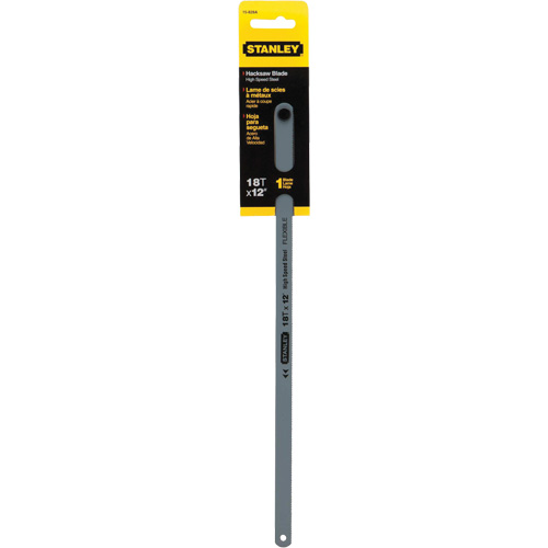 Lames de scie &agrave; m&eacute;taux en acier, 12" lo, 18 dents par pouce St. Lawrence Industrial & Safety Supply