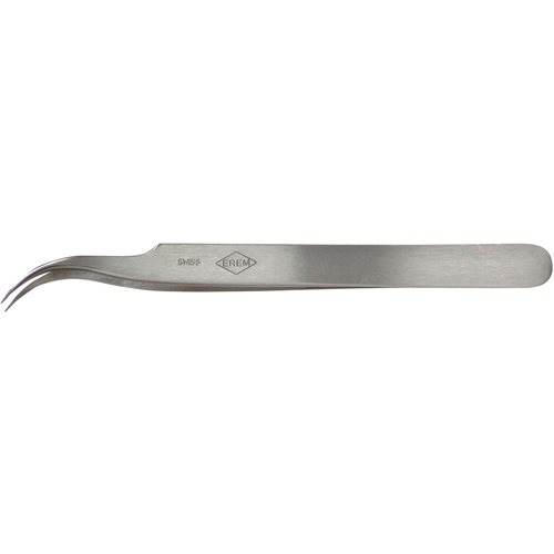 Tweezers - Pointed Tip, Curved St. Lawrence Industrial & Safety Supply